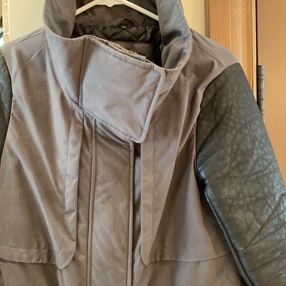 Small Buffalo outerwear with faux leather - Picture 3 of 6